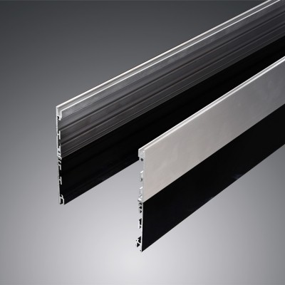 Led suspended linear lamp aluminum profile and cover