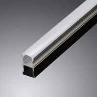 Aluminum 6063 profile and Plastic pc lampshade for hard line lamp fitting